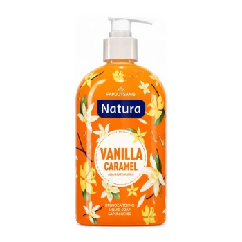 Снимка на течен сапун Natura Vanilla Caramel ванилов карамел 480мл помпа