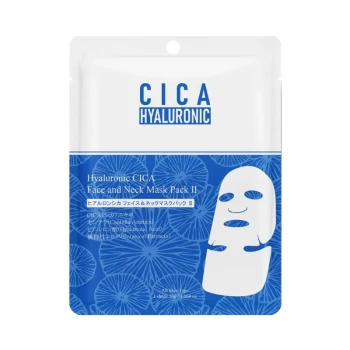 Снимка на маска лице Mitomo Cica 3x Hyaluronic acid стягаща и хидратираща маска за лице и шия 35гр