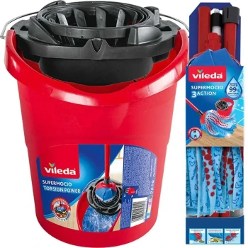 Снимка на кофа с моп Vileda SuperMocion Torsion Power