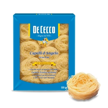 Снимка на паста De Cecco Capelli dAngelo n209 фиде 500гр