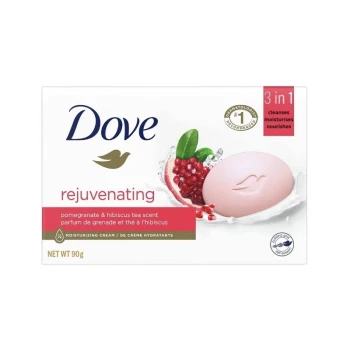 Снимка на сапун Dove Rejuvenating Pomegranate and Hibiscus tea с нар и хибискус чай 90гр