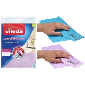 Снимка на кърпа Vileda Actifiber микрофибър 29Х29 силнопопивателна 2бр