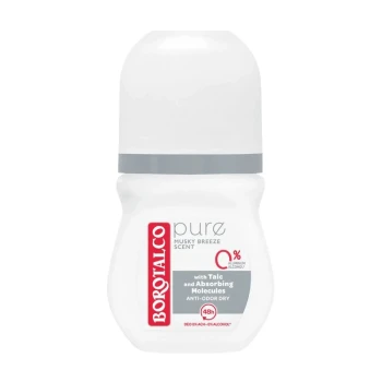 Снимка на рол-он дезодорант Borotalco Pure musky breeze 48h 50мл