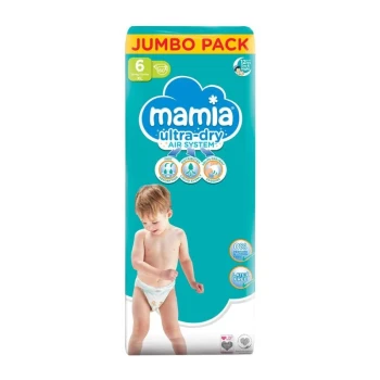 Снимка на памперс Mamia Ultra-dry air system 6 13-18кг XL 60бр