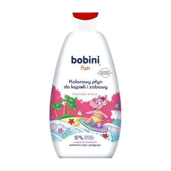 Снимка на вода за вана Bobini kids розова с хранителни бои 500мл