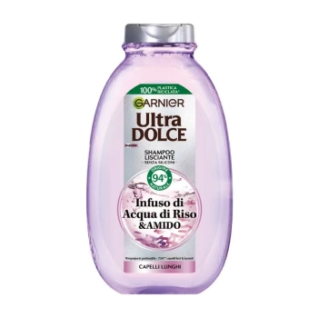 Снимка на шампоан Garnier Infuso di acqua di riso e amido нишестена оризова вода за дълга коса 250мл
