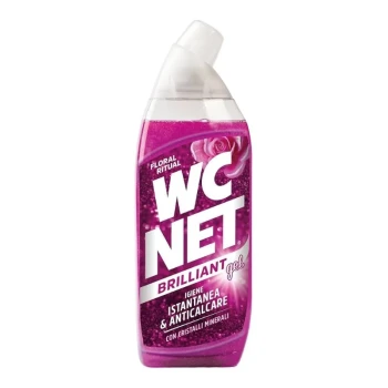 Снимка на препарат тоалетна WC Net gel Floral Ritual флорален гел против котлен камък и хигиенизира 700мл