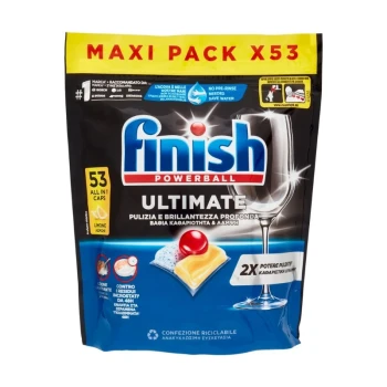 Снимка на таблетки съдомиялна Finish Ultimate 53 съдомиялни