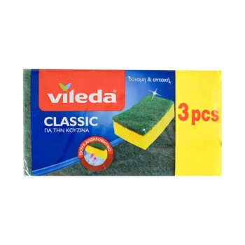 Снимка на гъба Vileda Classic универсална 7х11,5см 3бр