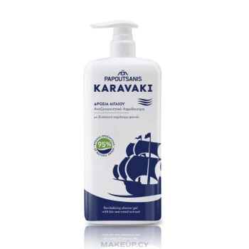 Снимка на душ гел Karavaki Aegean Breeze Егейски бриз 750мл помпа