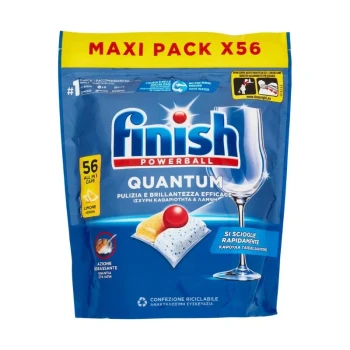 Снимка на таблетки съдомиялна Finish Quantum 56 съдомиялни