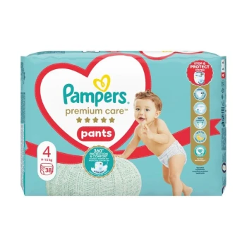 Снимка на памперс гащи Pampers Premium Care 4 38бр