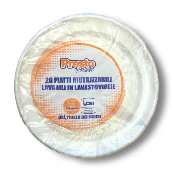Снимка на чиния Piatti Piani плитка 220мм 20бр