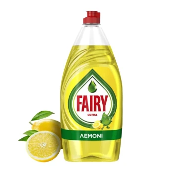 Снимка на препарат съдове Fairy Ultra Lemon лимон 900мл