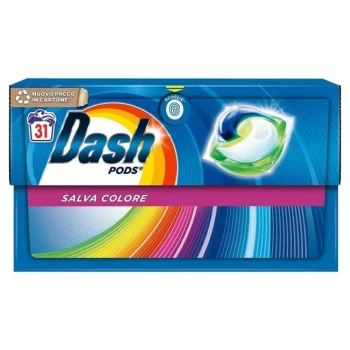 Снимка на капсули Dash Salva Color 31пр цветно