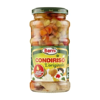 Снимка на консерва Berni Condiriso L-originale зеленчуци за салата 3бр = 300гр
